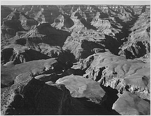 Canyon And Ravine, "grand Canyon National Park," Arizona.  Photographs Of National Parks And Monuments, Compiled 1941 - 1942, Documenting The Period Ca. 1933 - 1942. - Art Print Art Print - Canyon And Ravine, "grand Canyon National Park," Arizona.  Photographs Of National Parks And Monuments, Compiled 1941 - 1942, Documenting The Period Ca. 1933 - 1942.