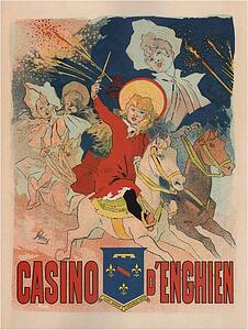 Casino Art Print - Casino D'enghien