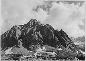 Center Peak, Center Basin, Kings River Canyon (Proposed As A National Park), California, 1936.  Photographs Of National Parks And Monuments, Compiled 1941 - 1942, Documenting The Period Ca. 1933 - 1942. - Art Print Art Print - Center Peak, Center Basin, Kings River Canyon (Proposed As A National Park), California, 1936.  Photographs Of National Parks And Monuments, Compiled 1941 - 1942, Documenting The Period Ca. 1933 - 1942.