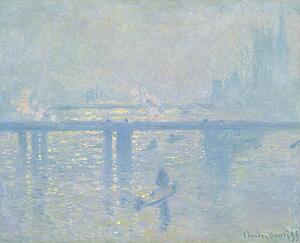 Cross Art Print - Charing Cross Bridge