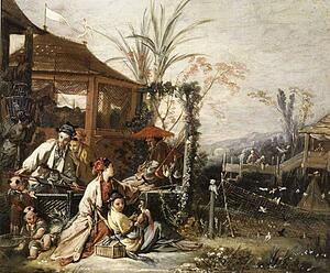 Art Print - Chinese Hunting