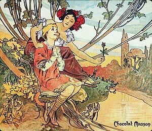 Chocolat Masson Adolescence - Art Print Art Print - Chocolat Masson Adolescence