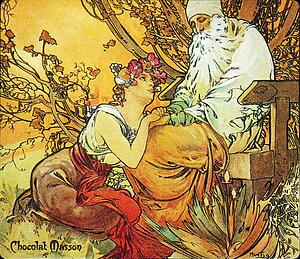 Aging Art Print - Chocolat Masson Vieillesse/old Age