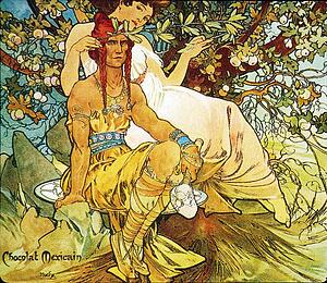Aging Art Print - Chocolat Mexicain Age Mur/manhood
