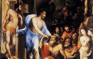 Christ In Limbo. Detail - Art Print Art Print - Christ In Limbo. Detail