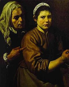 Christ In The House Of Martha And Mary. Detail - Art Print Art Print - Christ In The House Of Martha And Mary. Detail