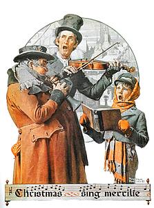 Christmas Art Print - Christmas Trio