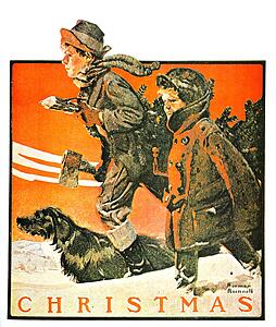 Weather Art Print - Christmas