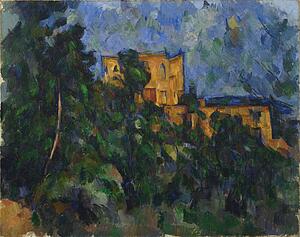Chateau Art Print - Château Noir