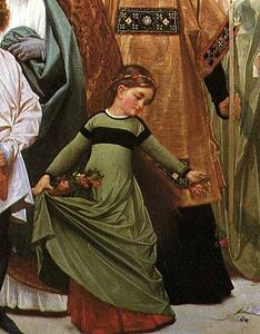 Cimabue's Celebrated Madonna Is Carried In Procession Through The Streets Of Florence; In Front Of The Madonna, And Crowned With Laurels, Walks Cimabue Himself, With His Pupil Giotto; Behind It Arnolfo Di Lapo, Gaddo Gaddi, Andrea Tafi, Niccola Pisano, Bu - Art Print Art Print - Cimabue's Celebrated Madonna Is Carried In Procession Through The Streets Of Florence; In Front Of The Madonna, And Crowned With Laurels, Walks Cimabue Himself, With His Pupil Giotto; Behind It Arnolfo Di Lapo, Gaddo Gaddi, Andrea Tafi, Niccola Pisano, Bu