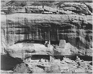 Colorado Art Print - Cliff Dwellings, "mesa Verde National Park, " Colorado, "1941. ". Photographs Of National Parks And Monuments, Compiled 1941 - 1942, Documenting The Period Ca. 1933 - 1942.