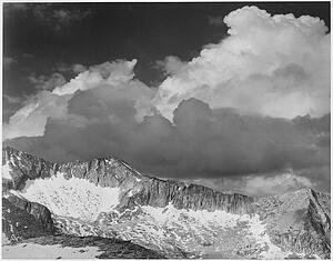 Clouds White Pass Art Print - Clouds - White Pass, Kings River Canyon (Proposed As A National Park), California, 1936. Photographs Of National Parks And Monuments, Compiled 1941 - 1942, Documenting The Period Ca. 1933 - 1942.