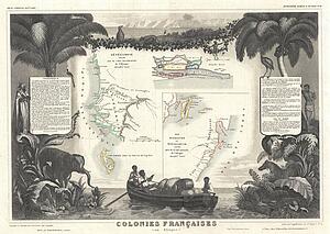 Afrique Art Print - Colonies Francaises (En Afrique).