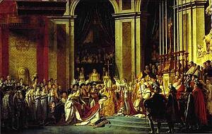 Art Print - Consecration Of The Emperor Napoleon I And Coronation Of The Empress Josephine In The Cathedral Of Notre-Dame De Paris On 2 December 1804