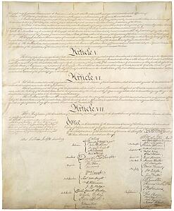 United Art Print - Constitution Of The United States, Page 4 Of 4