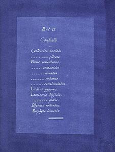 Art Print - Contents List