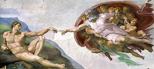 Michelangelo Art Print - Creation Of Adam