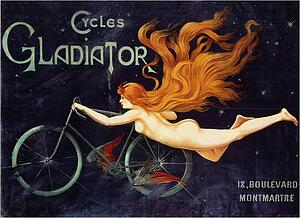 George Art Print - Cycles Gladiator