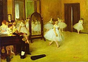 Dance Class - Art Print Art Print - Dance Class