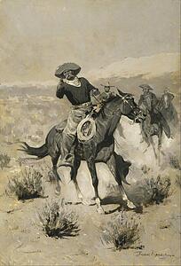 Hands Art Print - Days On The Range ("hands Up! ")
