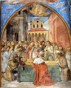 Art Print - Death And Ascention Of St. Francis