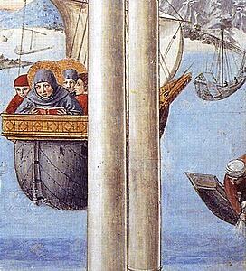 Art Print - Death Of St. Monica. Detail