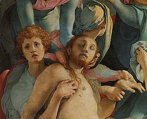 Deposition Of Christ. Detail - Art Print Art Print - Deposition Of Christ. Detail