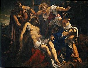Deposition Of The Christ - Art Print Art Print - Deposition Of The Christ