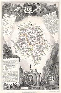 Dept. De L’indre Et Loire. - Art Print Art Print - Dept. De L’indre Et Loire.