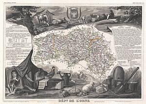 Art Print - Dept. De L'orne.