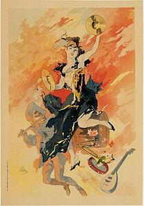Sans Art Print - Deuxième Panneau Sans Texte: "la Musique".