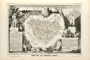 Haute Art Print - Dépt. De La Haute Loire (Région Du Centre)