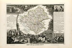 Inférieure Art Print - Dépt. De La Loire Inférieure (Région De L'ouest)