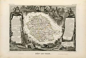 Tarn Art Print - Dépt. Du Tarn (Région Du Sud)