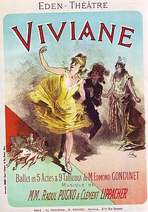 Theatre Art Print - Eden-Théâtre Viviane