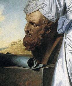 Art Print - Elizabeth, Lady Blunt. Detail