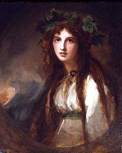 Art Print - Emma Hamilton As A Bacchante