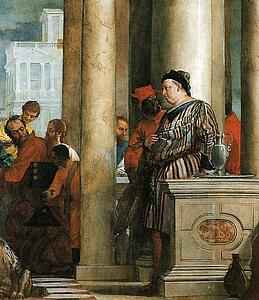 Art Print - Feast In The House Of Levi. Detail