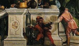 Art Print - Feast In The House Of Levi. Detail