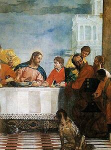 Art Print - Feast In The House Of Levi. Detail