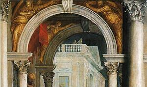 Art Print - Feast In The House Of Levi. Detail