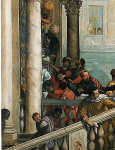 Art Print - Feast In The House Of Levi. Detail