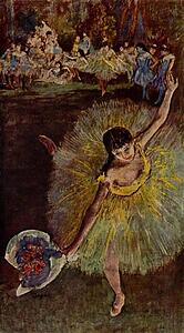 Degas Art Print - Fin D'arabesque