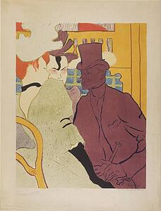 The Englishman At The Moulin Rouge Art Print - Flirt (An Englishman At The )