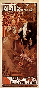 Flirt Biscuits Lefevre Utile Art Print - Flirt - Biscuits Lefevre-Utile