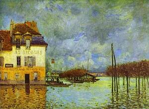 Art Print - Flood At Port Marly