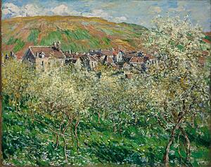Plums Art Print - Flowering Plum Trees
