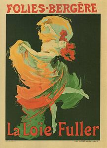 Jules Chéret Art Print - Folies-Bergère La Loïe Fuller