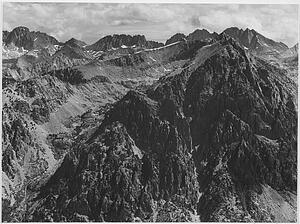 From Windy Point Art Print - From Windy Point, Kings River Canyon (Proposed As A National Park), California, 1936. Photographs Of National Parks And Monuments, Compiled 1941 - 1942, Documenting The Period Ca. 1933 - 1942.