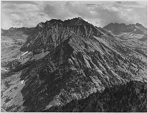 Forks Art Print - From Windy Point, Middle Fork, Kings River, Kings River Canyon (Proposed As A National Park), California, 1936. Photographs Of National Parks And Monuments, Compiled 1941 - 1942, Documenting The Period Ca. 1933 - 1942.